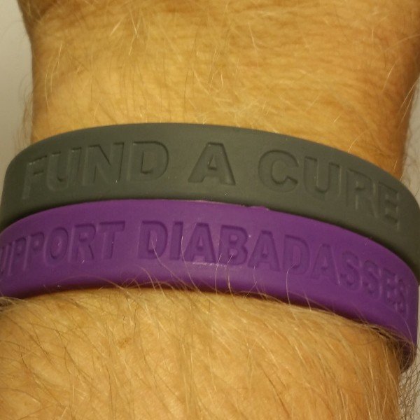 Support Diabades Fund A Cure Silicone Diabetic Bracelets Support Diabades Fund A Cure Silicone Diabetic Bracelets